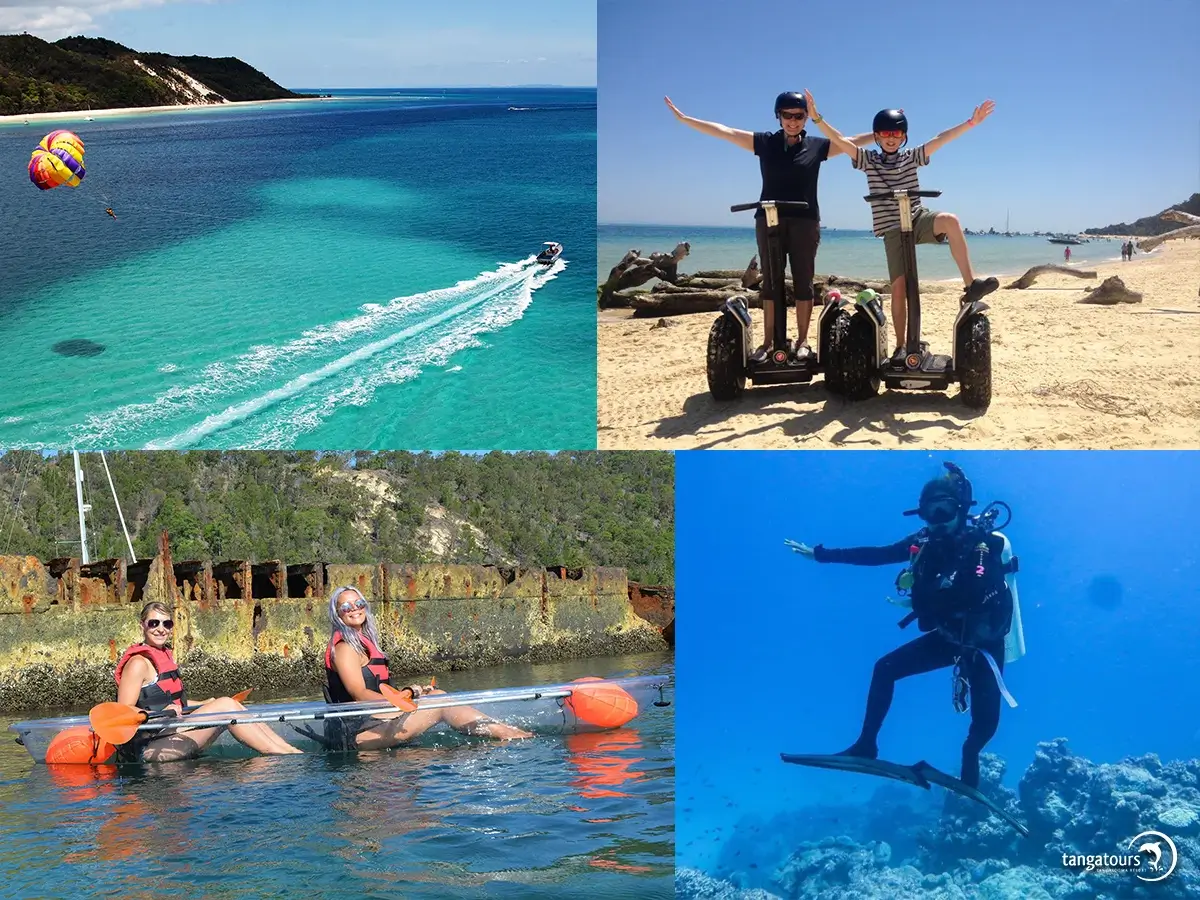 Moreton Island tours with Tangatours