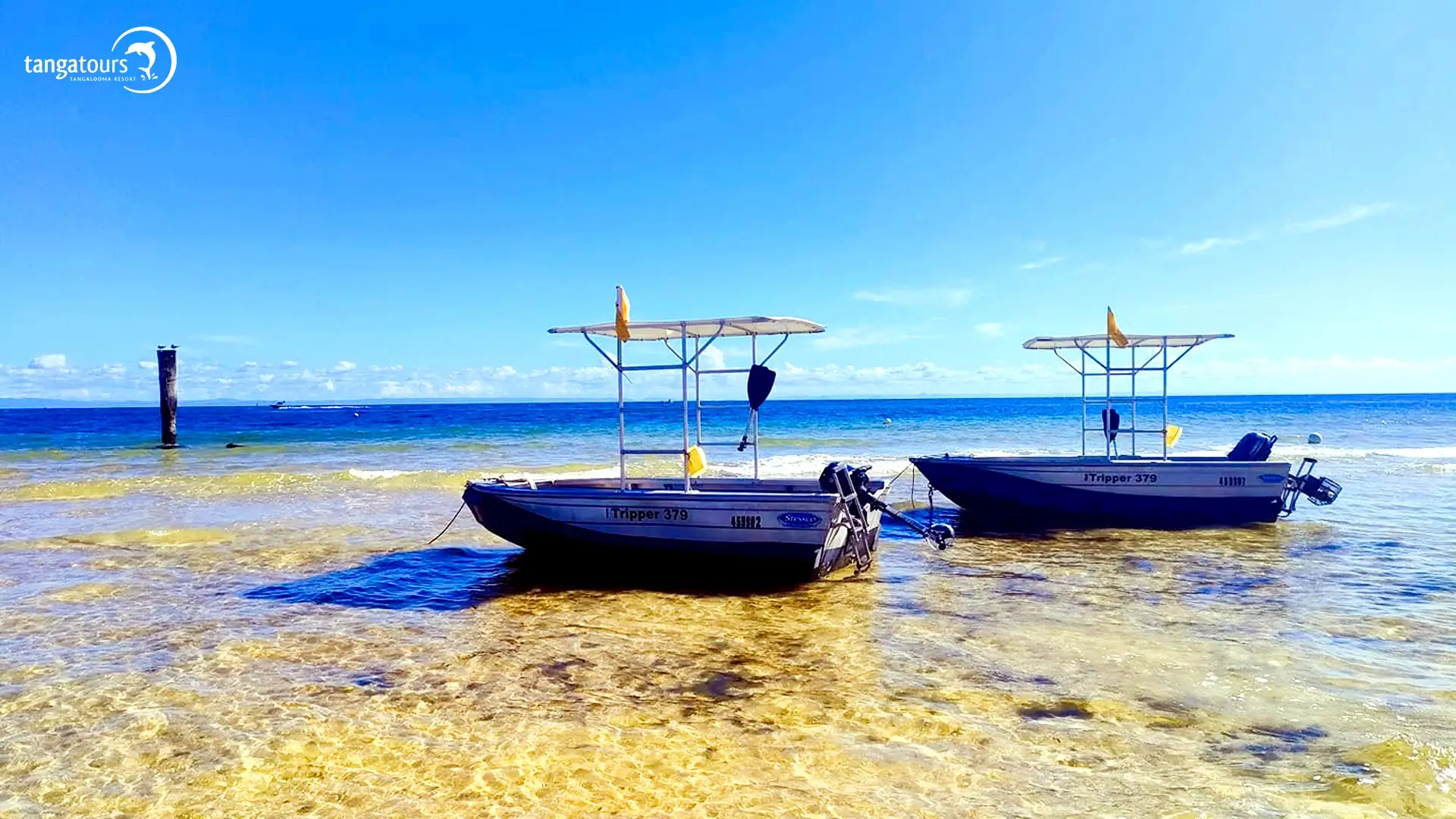 Affordable Motor Boat Hire Tangatours Moreton Island