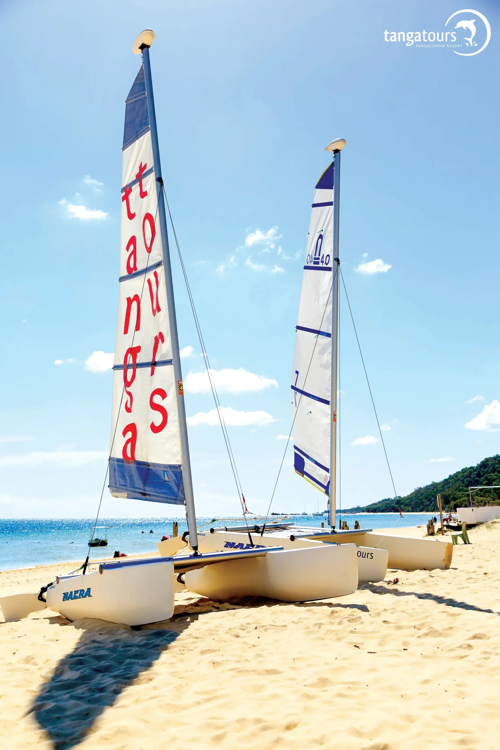 Catamaran Hire Moreton Island Tangatours