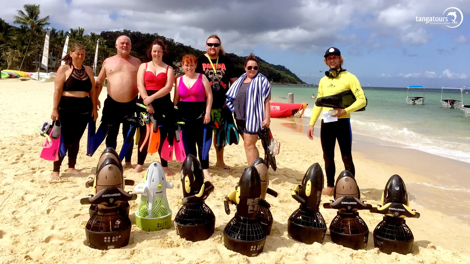 Explore Tangalooma Wrecks With Sea Scooter Tangatours