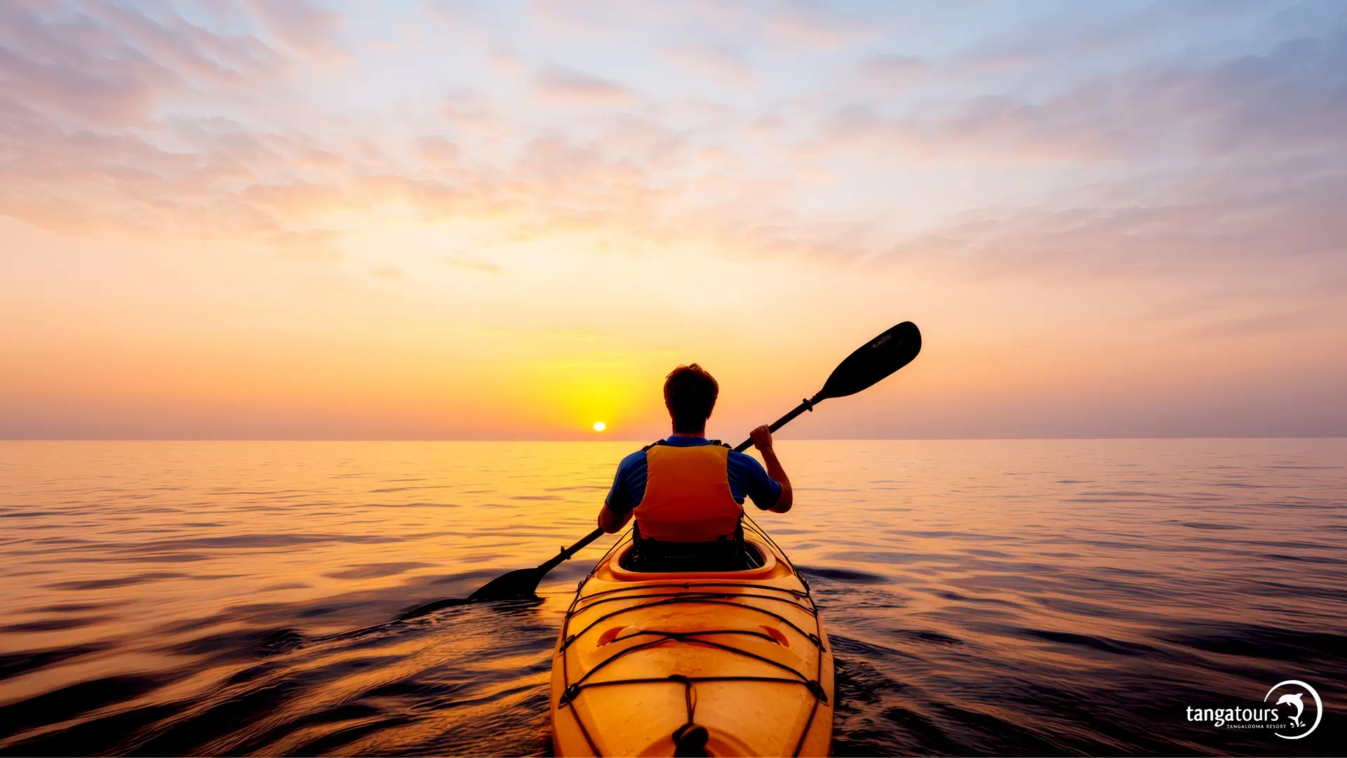 Kayaking at Sunset