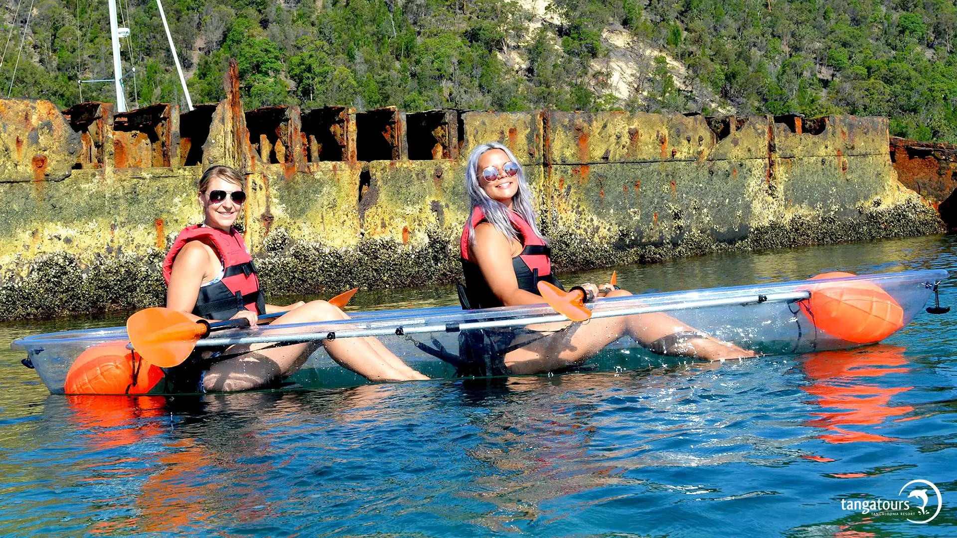 Moreton Island Kayaking Tours with Tangatours