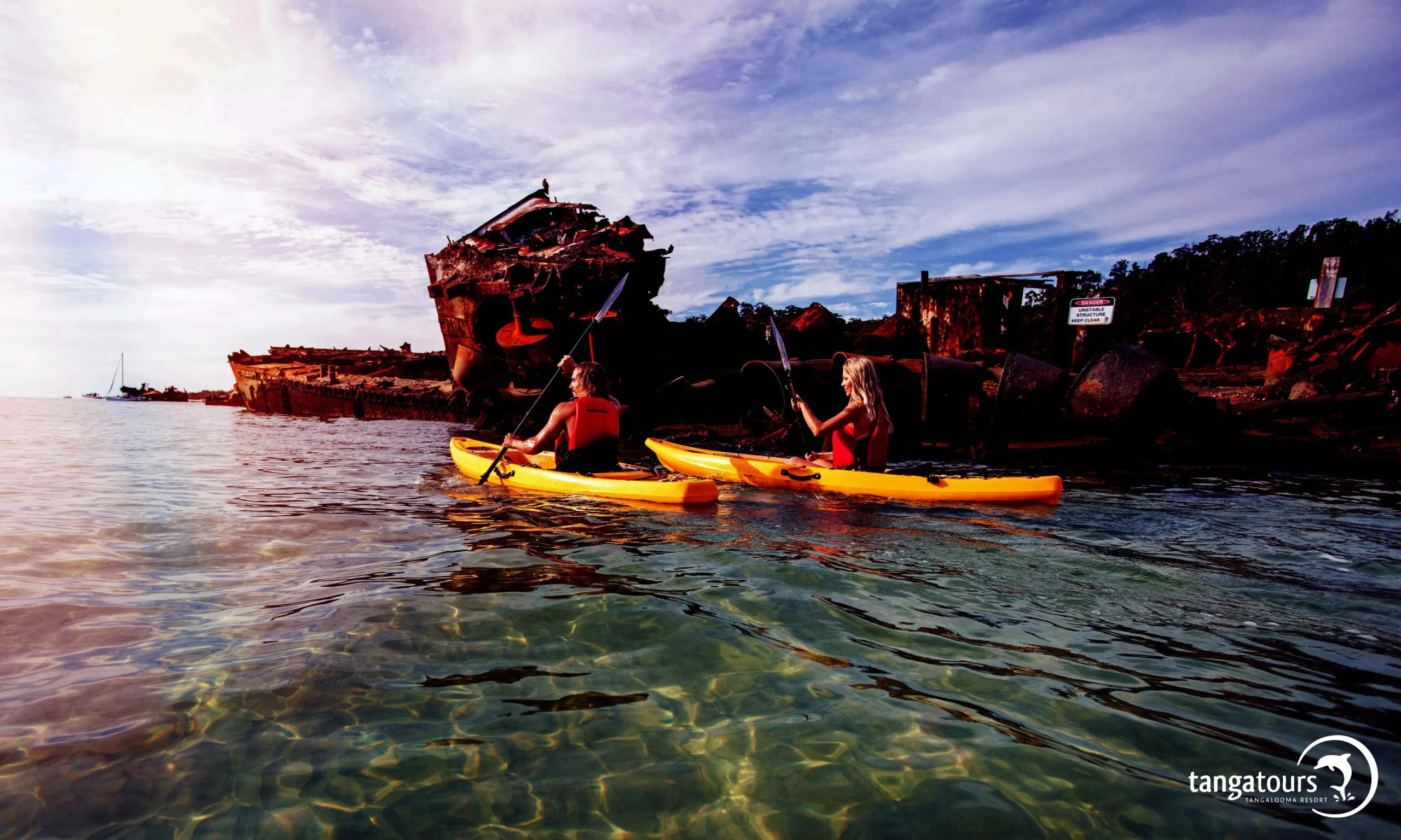 Paddle Into Sunset Moreton