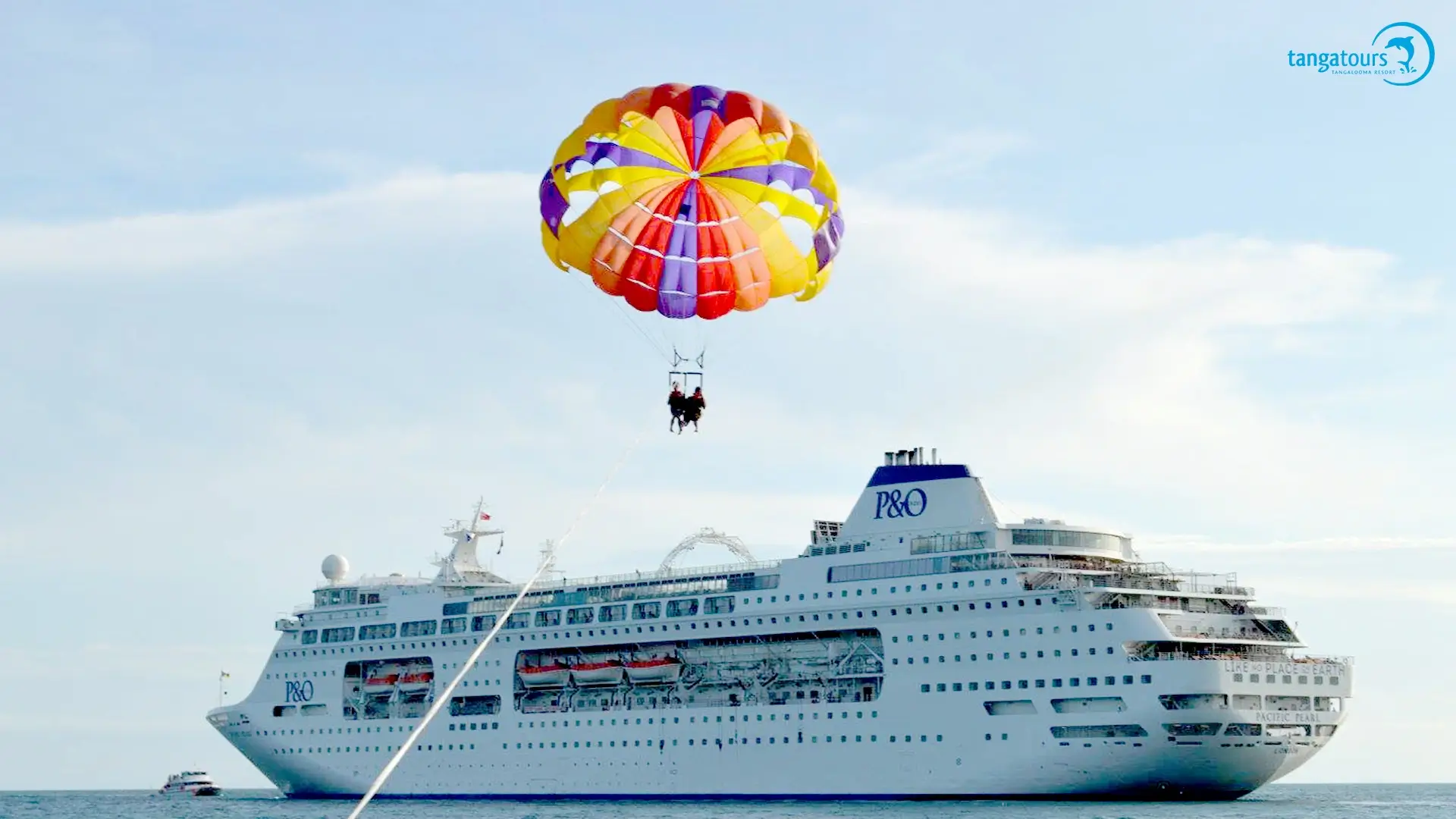 Scenic Parasailing Moreton Bay Tangatours