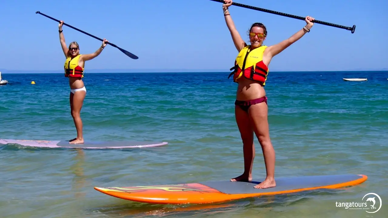 Stand-up Paddle Board Excursion Moreton Island Tangatours