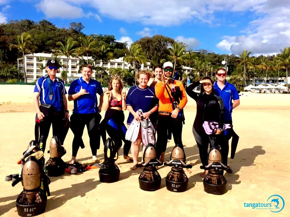Tangalooma Sea Scooter Tour with Tangatours