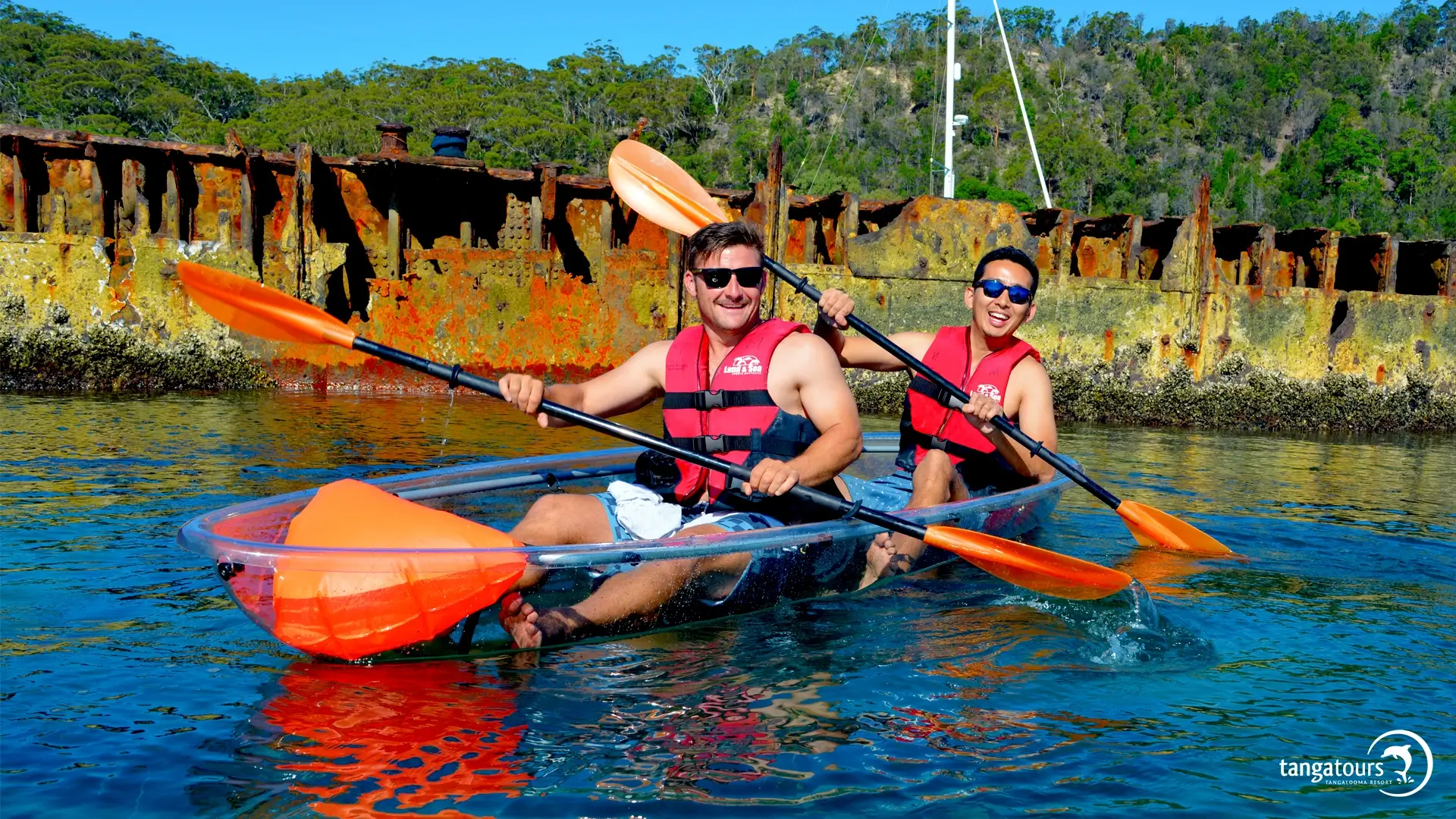 Tangatours Clear Bottom Kayak Adventure