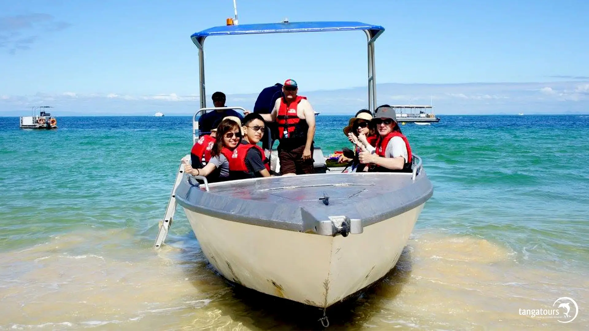 Tangatours Parasailing Package Moreton Island