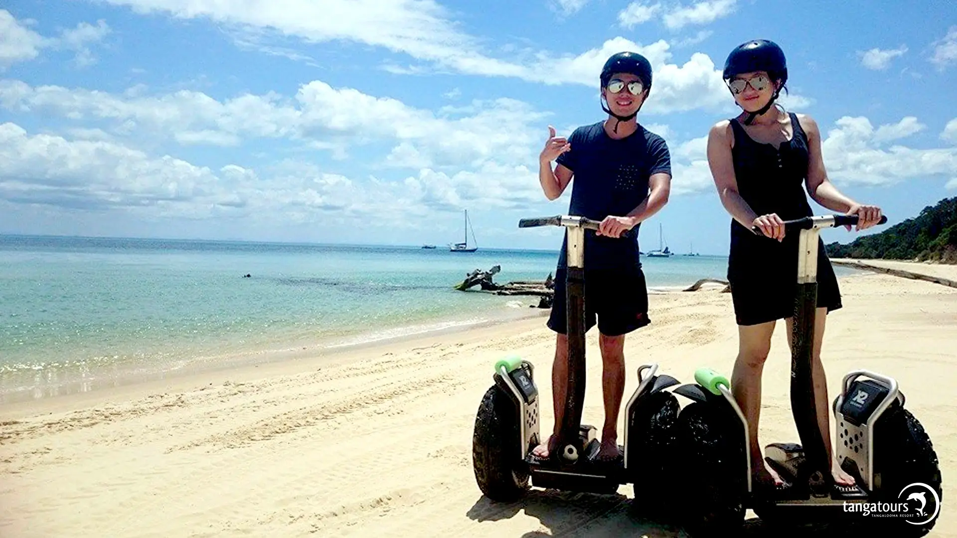 Tangatours Segway Beach Tour Tangalooma