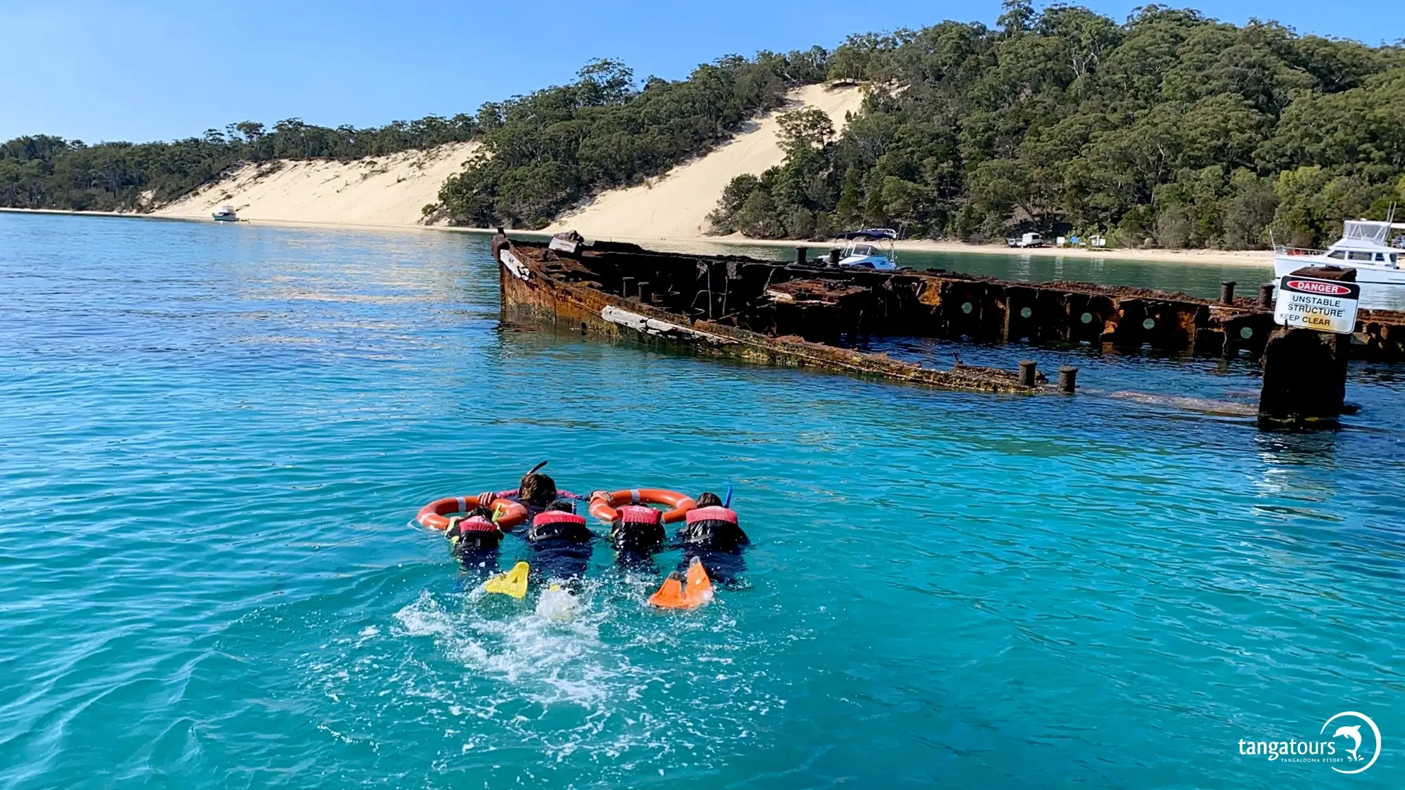 Snorkel Equipment Hire Moreton Island Tangatours